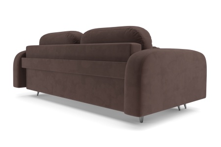 Диван тик-так Цюрих коричневый
